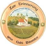 Schtzenscheibe Motiv Sandharlanden
